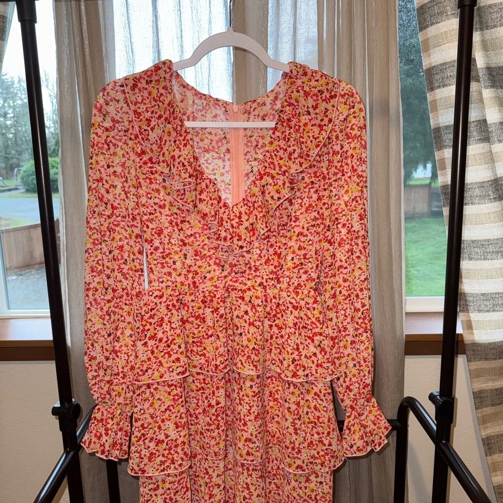 Floral Ruffle Dress